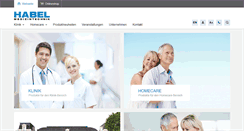 Desktop Screenshot of habel-medizintechnik.at